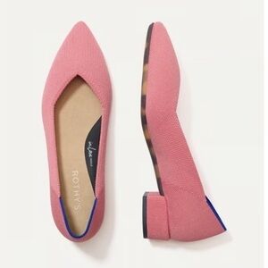 Rothy’s The High Point Shoe NWOT 9 Pink Tulip